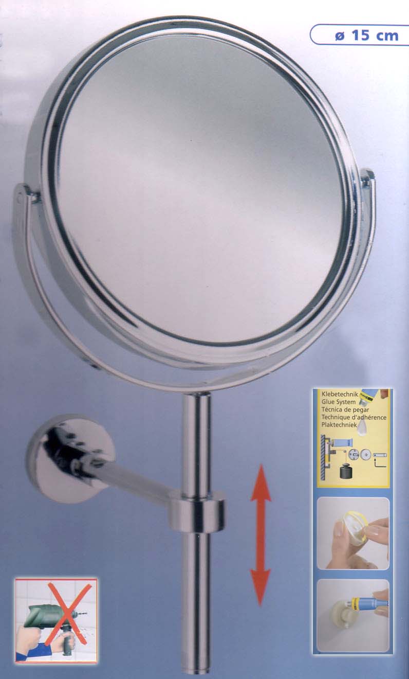 Kosmetikspiegel mit Klebebefestigung als Klebespiegel by Bavaria Bäder-Technik GdbR Kosmetikspiegel mit Klebebefestigung als Klebespiegel by Bavaria Bäder-Technik GdbR