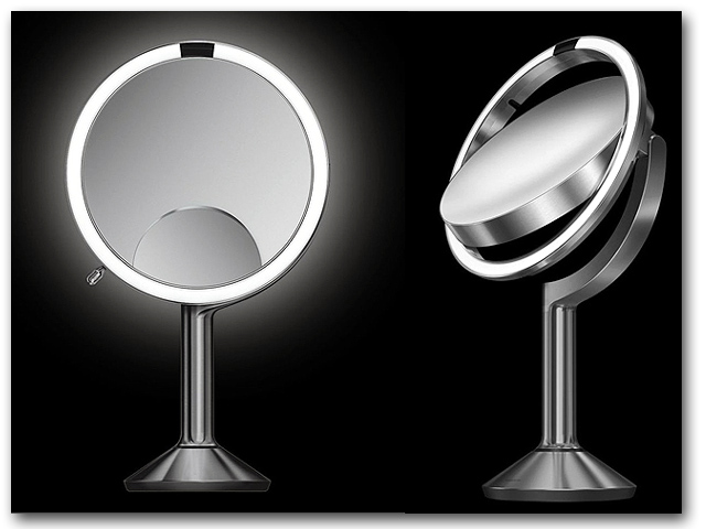 Kosmetikspiegel mit 5-fach und 10-fach Vergrösserung Kosmetikspiegel mit 5-fach und 10-fach Vergrösserung