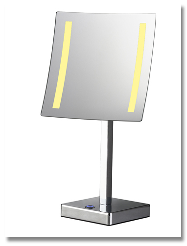 Beleuchteter Kosmetikspiegel zum Stellen mit Licht by Bavaria Bäder-Technik GdbR Beleuchteter Kosmetikspiegel zum Stellen mit Licht by Bavaria Bäder-Technik GdbR