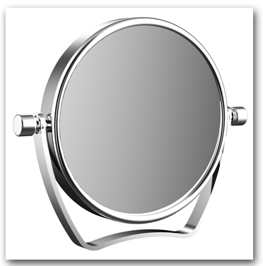 Reisespiegel und Kosmetikspiegel mit Vergrösserung Reisespiegel und Kosmetikspiegel mit Vergrösserung